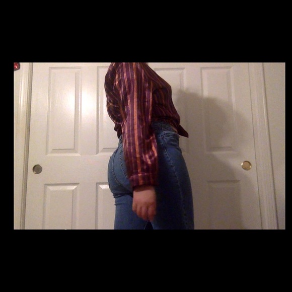 Silky Button Up Shirt - Picture 3 of 4